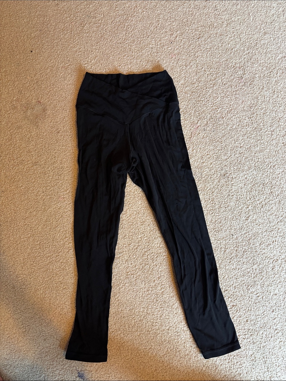 7/8 Aerie Offline real me Black High-Waist Leggings